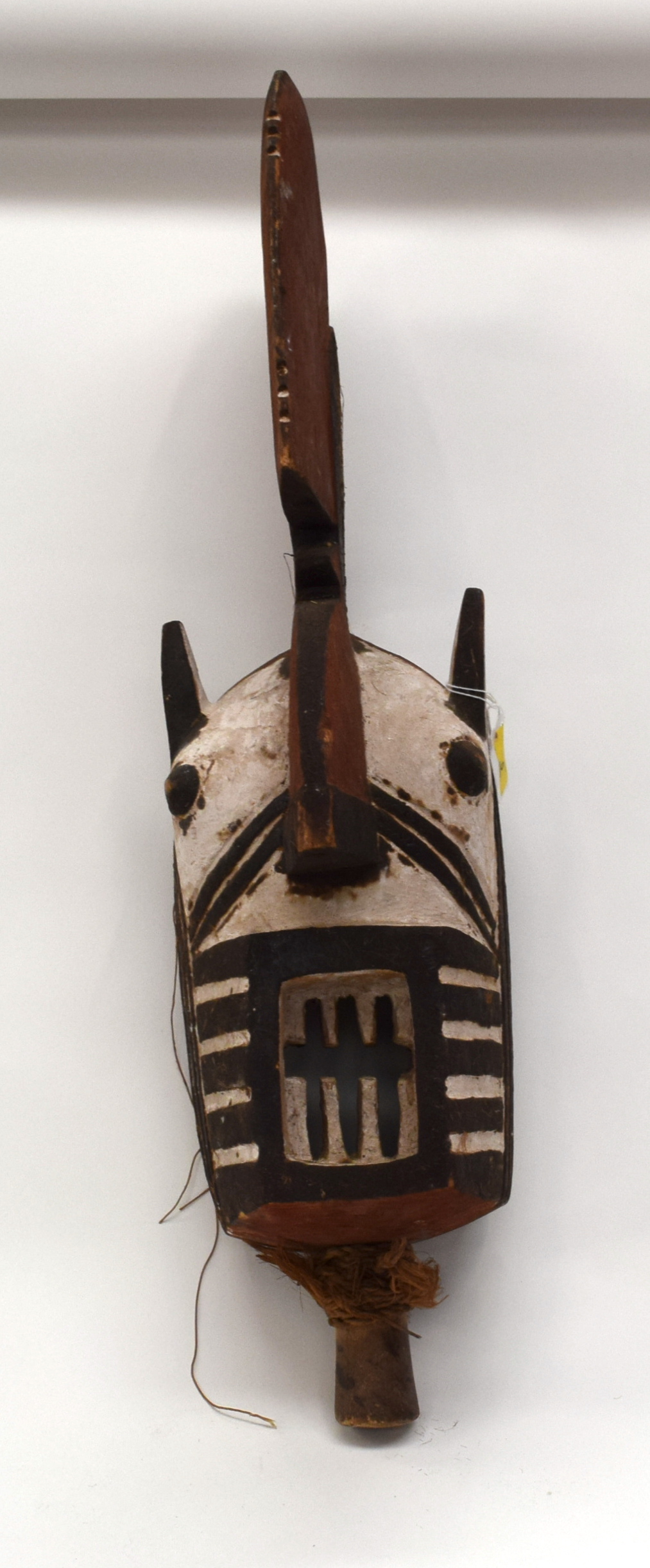 A TRIBAL BWA KOBIDY BLACKSMITH KOBIAY MASK. Burkina Faso. 25cm x 16cm x 72cm