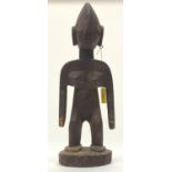 A TRIBAL BAMANA FIGURE. Mali. 14cm x 13cm x 40cm