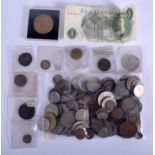 ASSORTED COINAGE. (qty)