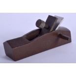 A SMALL CONTINENTAL BRONZE PLANE. 8 cm x 2 cm.