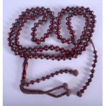 ISLAMIC PRAYER BEADS. 94 cm long.