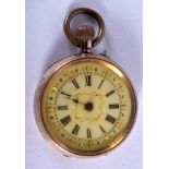 AN ANTIQUE 9CT GOLD FOB. 22.8 grams overall. 2.5 cm wide.