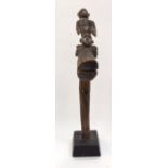 A TRIBAL MOSSI FIGURE. Burkina Faso. 26cm x 11cm x 58cm