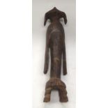 A TRIBAL MUMUYE MASK. Nigeria. 17cm x 15cm x 44m