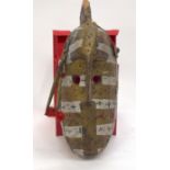 A TRIBAL MARKA MASK. Mali. 13cm x 36cm x 36cm