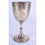 A VICTORIAN SILVER CUP. Sheffield 1870. 5.1 oz. 14 cm high.