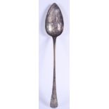 AN ANTIQUE SILVER SPOON. London 1813. 2.9 oz. 26 cm long.