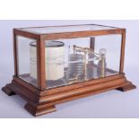 AN ANTIQUE BAROGRAPH. 32 cm x 20 cm.