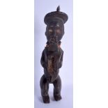 AN AFRICAN DEMOCRATIC REPUBLIC OF CONGO FIGURE Teke or Bateke. 42 cm high.