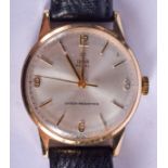 A 1980S 9CT GOLD TUDOR ROYAL WRISTWATCH. 3.25 cm wide.