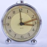 A SMITHS ALARM CLOCK. 5.5 cm wide.