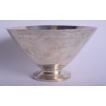 AN ART DECO TIFFANY & CO SILVER SUGAR BOWL. 10.6 oz. 14 cm x 8 cm.