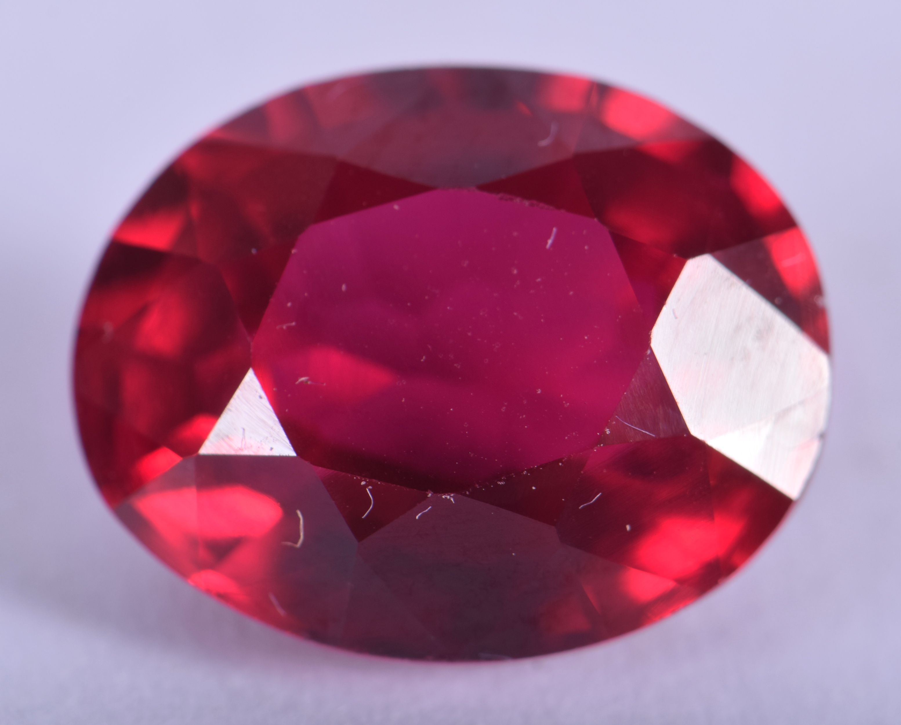 AN 8.4 CT RUBY. - Image 2 of 2