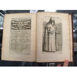 Odoard Fialetti Bolognais A Paris 1658, Single Volume, Brief History of Religions, leather bound.