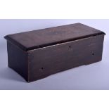 AN ANTIQUE SWISS MUSICIAL BOX. 37 cm wide.