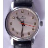 A MONDIA STAINLESS STEEL WRISTWATCH. 2.75 cm wide.