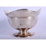 A RARE EARLY 19TH CENTURY RUSSIAN SILVER BOWL by Alexander Yashinkov, Saint Petersburg 1801. 10 oz.