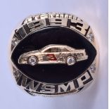 A RARE AMERICAN 10K GOLD AMERICAN NASCAR RING formerly given to executives at Western Street Mom & P