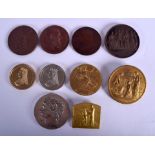 TEN ASSORTED ANTIQUE MEDALLIONS of various origins and sizes. Largest 7.5 cm diameter. (10)