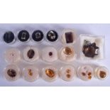 ASSORTED GEM STONES. (qty)