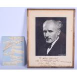Toscanini Arturo (1867-1957) Italian Conductor, Signed printed photograph, together with other music