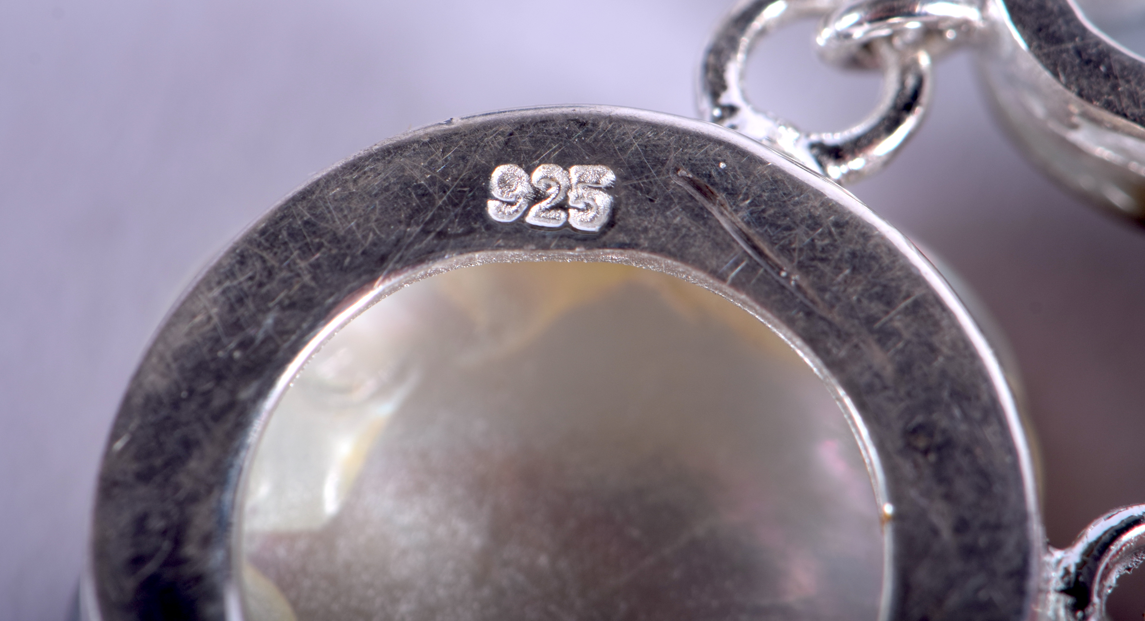 A SILVER BRACELET. 44 grams. 17 cm long. - Image 3 of 3