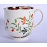 18th c. English porcelain coffee cup probably Worcester. 6 cm high