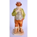 Royal Worcester figure of John Bull, the Englishman from the Countries of the World series painted