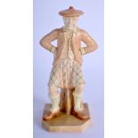 Royal Worcester figure of a man with a beret, the Scotsman from the Countries of the World series c.
