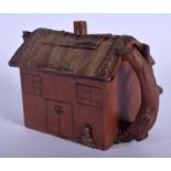 A RARE EARLY 20TH CENTURY CHINESE YIXING POTTERY TEAPOT AND COVER in the manner of Zhou Dingfang. 15