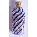 A CHARMING ANTIQUE NAILSEA STYLE SCENT BOTTLE. 7 cm high.