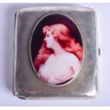 AN ANTIQUE SILVER CIGARETTE CASE. Chester 1907. 147 grams. 7 cm x 9 cm.