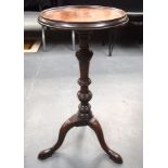 AN ANTIQUE WINE TABLE. 64 cm x 31 cm.