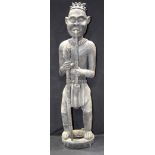 AFRICAN TRIBAL BAMILEKE FIGURE. Cameroon. 90cm x 25cm