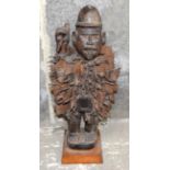 AFRICAN TRIBAL BAKONGO NKISI FIGURE. DRC. 67cm x 30cm