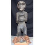 AFRICAN TRIBAL BAULE MONKEY MBOTUMBO. Ivory Coast. 68cm x 20cm