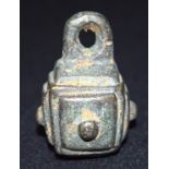 Chinese bronze Weight. 6cm