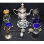 Group of silver plated items (Qty|)