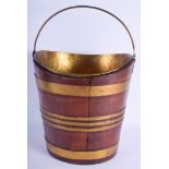 A VINTAGE DUTCH BUCKET. 46 cm high inc handle.