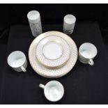 Quantity of Tiffany & Co Tea Set ware and Two Picasso Tea light holders