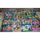 A huge quantity of model cars,planes, lorries, planes, Corgi, Lesney, matchbox. Complete and parts