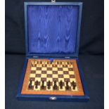 Jaques of London boxed Travelling chess set