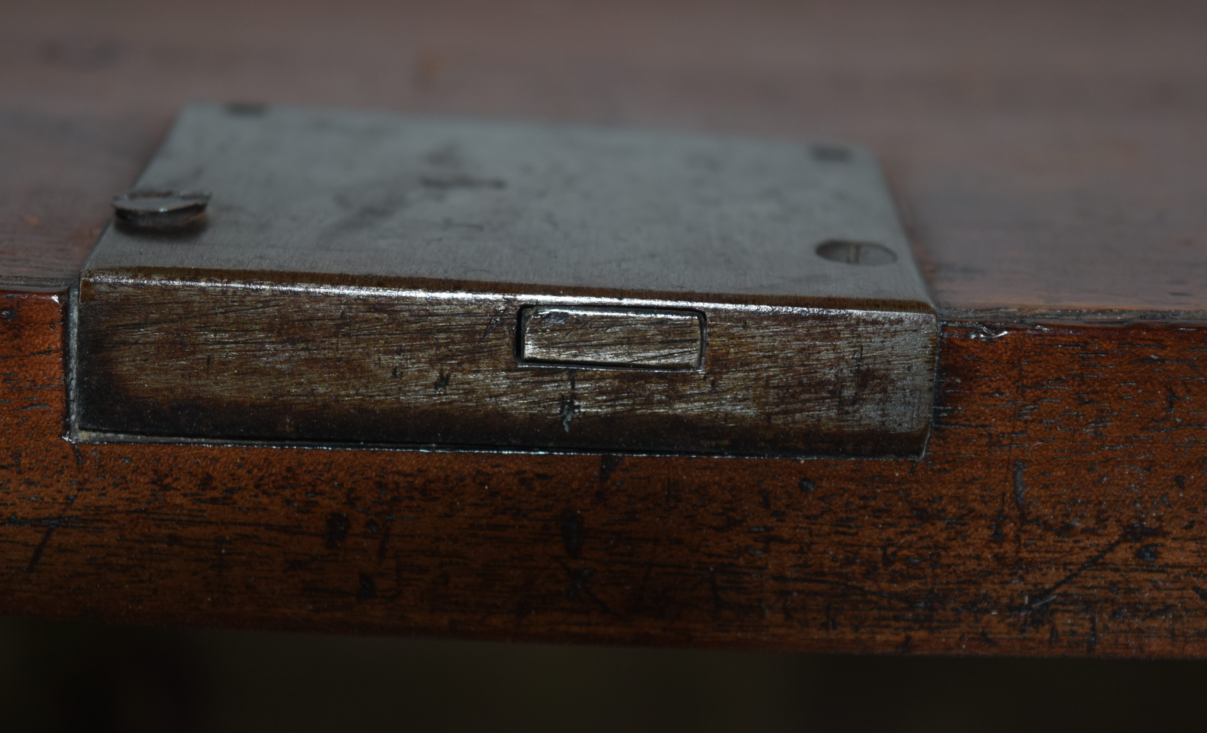 Circa 1850 Chest of Drawers with cross banding to top 5 drawers. 113cm x 105cm - Image 9 of 13