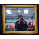 Gilt framed mirror 44 x 55cm