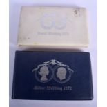 SILVER WEDDINGS 1972 & 1973 ROYAL STAMPS. (qty)