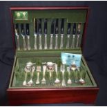 A Arthur Price cased Silver plated Cutlery set