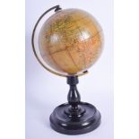 A VINTAGE PHILIPS 4 INCH GLOBE. 21 cm high.