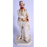 Royal Worcester rare figure of Sir Walter Raleigh c. 1884. 16cm high