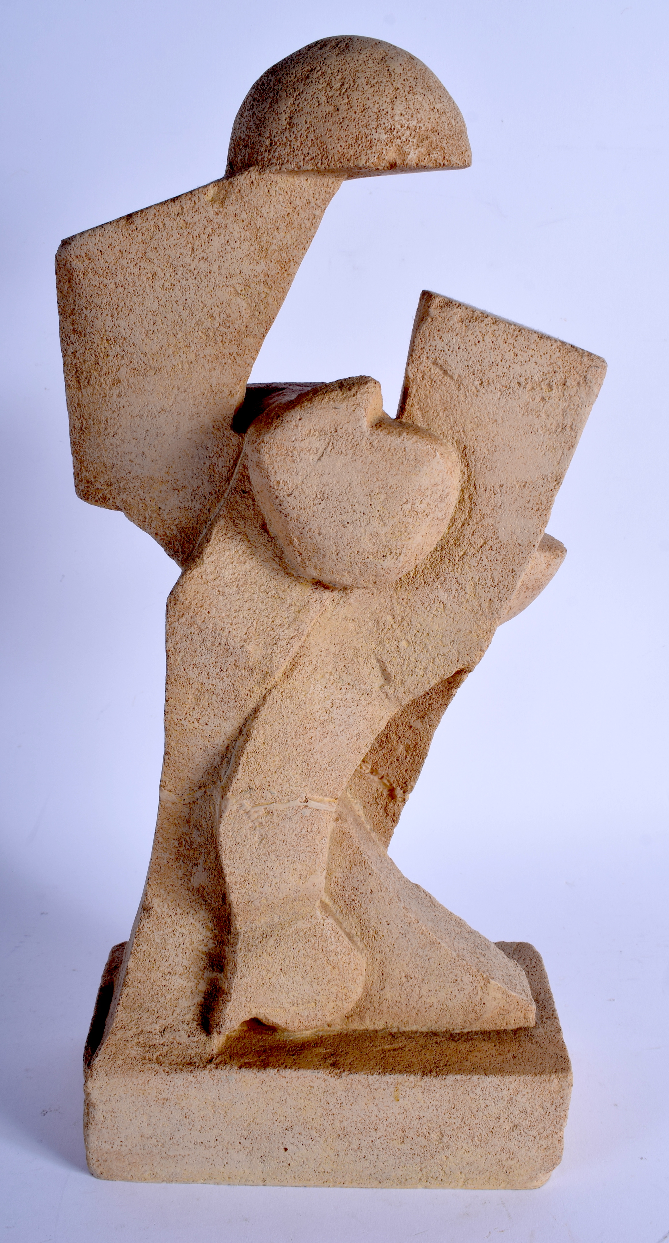 Anthony D Padgett (Born 1969) No 1 of 10, Abstract limestone Sculpture. 37 cm x 15 cm. - Image 2 of 8