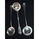 A pair of Christofle Ladle's and another similar Circa 1950/60s